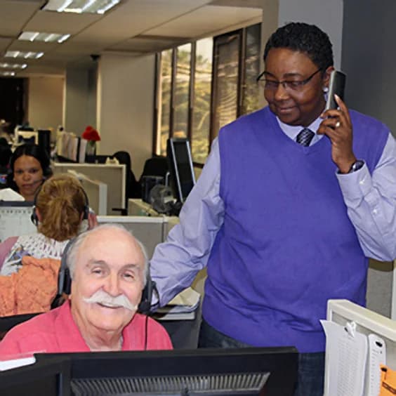 SD&A agents on the call floor